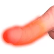 King Cock Plus 6,5 - herés lökő vibrátor (natúr)