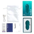 We-Vibe Touch X - akkus, vízálló csiklóvibrátor (zöld)