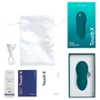 We-Vibe Touch X - akkus, vízálló csikló vibrátor (zöld)