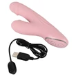 SMILE Thumping G-Spot Massager - pulzáló, masszírozó vibrátor (pink)