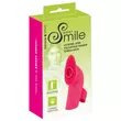 SMILE Licking - akkus, léghullámos-nyelves ujjvibrátor (pink)