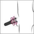 You2Toys - STROKER Rotating - akkus, forgó műszáj maszturbátor (fekete)
