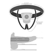 You2Toys Strap-on - üreges, felcsatolható vibrátor (testszínű)