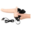 You2Toys Strap-on - üreges, felcsatolható vibrátor (natúr)