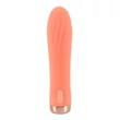 You2Toys peachy! mini ribbed - akkus rúdvibrátor (barack)