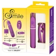 SMILE RC Bullet - rádiós minivibrátor (lila)