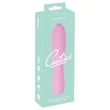 Cuties Mini 3 - akkus, vízálló, bordázott vibrátor (pink)