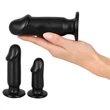 Anos Training Kit - anál plug szett (3 részes, fekete)
