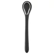 Penis Plug Dilator - akkus, vibrációs dilátor (1 cm, fekete)