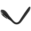 Penis Plug Dilator - akkus, vibrációs dilátor (1 cm, fekete)