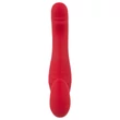 You2Toys Strapless - rádiós, felcsatolható vibrátor (piros)