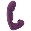 Javida - 4in1 csiklóizgató vibrátor (lila)