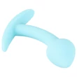 Cuties Mini Butt Plug - szilikon anál plug (kék, 2,6 cm)