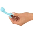 Cuties Mini Butt Plug - szilikon anál plug (kék, 2,6 cm)