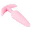 Cuties Mini Butt Plug - szilikon anál plug (pink, 2,1 cm)
