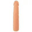 Nature Skin - hosszabbító, vastagító péniszköpeny (24 cm)