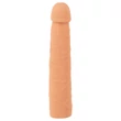 Nature Skin - hosszabbító, vastagító péniszköpeny (24 cm)