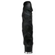 Nature Skin - élethű vibrátor (fekete, 22 cm)