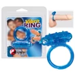 You2Toys - szilikon vibrációs péniszgyűrű (kék)