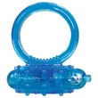 You2Toys - szilikon vibrációs péniszgyűrű (kék)