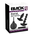 Black Velvets anál vibrátor készlet (4 részes)