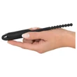 You2Toys Pearl Dilator - gömbös húgycső vibrátor - 0,8 cm (fekete)