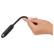 You2Toys Pearl Dilator - gömbös húgycső vibrátor - 0,8 cm (fekete)