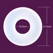 Durex Pleasure Ring - péniszgyűrű (átlátszó)