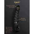 G-Vibe G-jack 2- akkus, vízálló szilikon vibrátor (fekete)