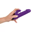 You2Toys - Power Vibe Rabby - akkus csiklókaros vibrátor (sötétlila)