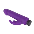 You2Toys - Power Vibe Rabby - akkus csiklókaros vibrátor (sötétlila)