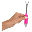 You2Toys - Deluxe csikló stimuláló vibrátor rúd (pink-ezüst)