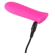 SMILE Power Bullet - akkus, extra erős kis rúdvibrátor (pink)