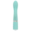 Pillow Talk Kinky - akkus, 2 motoros G-pont vibrátor (türkiz)
