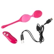 SMILE Love Balls - rádiós vibrációs tojás -82 g (pink)