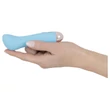 Cuties Mini Blue - akkus, G-pont vibrátor (türkiz)