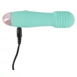You2Toys - Cuties Mini Wand - akkus, mini masszírozó vibrátor (zöld)