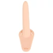 You2Toys - Strap-On - akkus, felcsatolható vibrátor (testszínű)