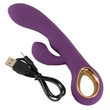 You2Toys - Rabbit Petit - akkus, csiklóizgató vibrátor (lila)