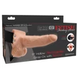 Pipedream - Fetish Strap-On 6 - felcsatolható, üreges vibrátor (testszínű)