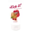 Lick it! - 2in1 ehető síkosító - cseresznye (50 ml)