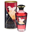 Shunga - melegítő masszázsolaj - pezsgő-eper (100 ml)