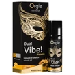 Orgie Dual Vibe! - folyékony vibrátor - Pinã Colada (15 ml)