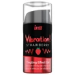 Intt Vibration! - folyékony vibrátor - eper (15 ml)