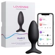 LOVENSE HUSH 2 S - okos anál vibrátor (38 mm, fekete)