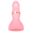 Sunfo - akkus mell vibrátor (pink)