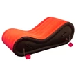 Desirel Magic Pillow - felfújható BDSM szexbútor - bilinccsel (piros)