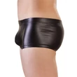 NEK - fényes rövid boxer (fekete)