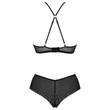 Passion Eco Kerria - csipke bikini szett (fekete)