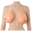 Cottelli - szilikon push-up felcsatolható mellek (2 × 1200 g)